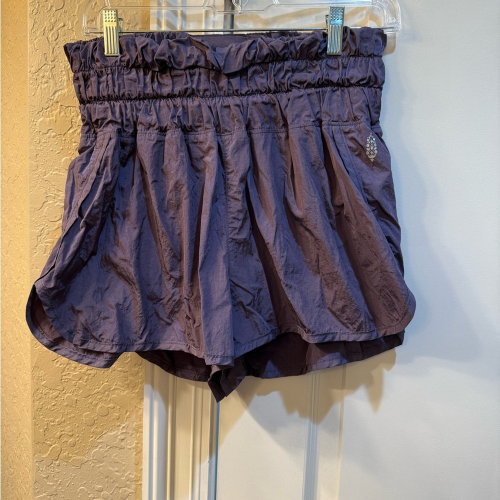 FP Movement by Free People Purple Ruffled Skorts